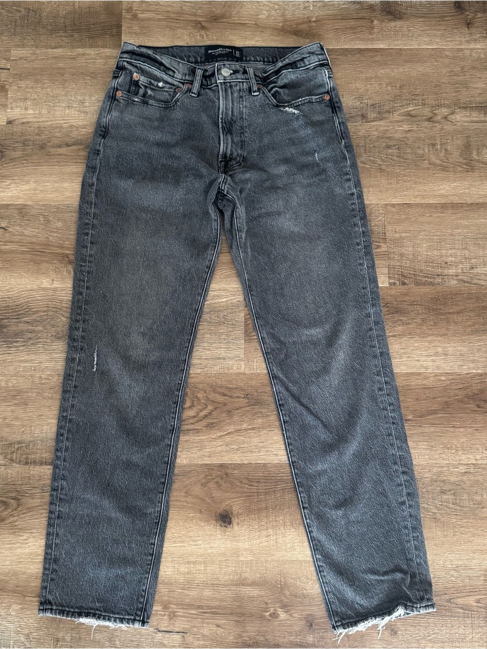 Men’s Abercrombie & Fitch Vintage Stretch 90s Straight jeans in black